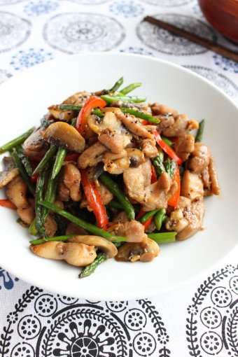 Chicken with Asparagus