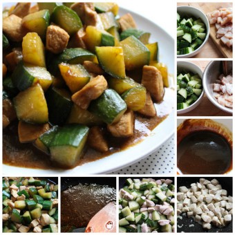 Chicken with Cucumber