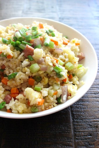 Healthy Ham Fried Rice