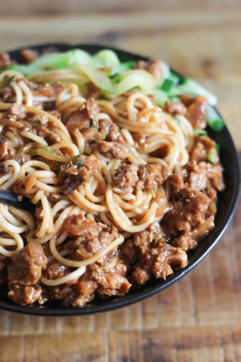 Chinese Meat Sauce Noodle