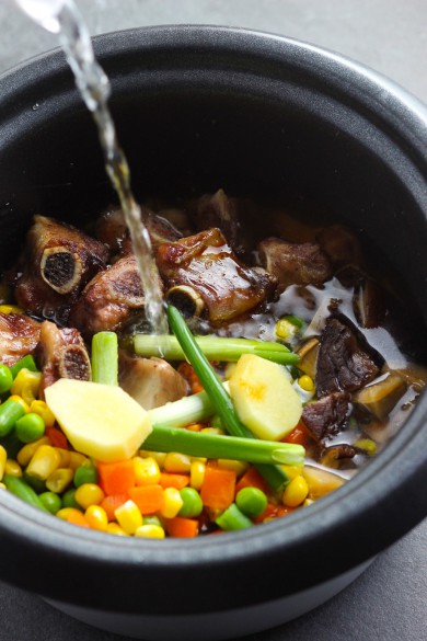 Super Easy Chinese Pork Rib Rice Bowl- Step Four