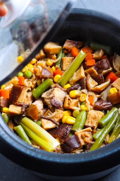 Chinese Ribs and Rice- Step Six