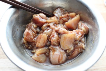 Marinate the chicken
