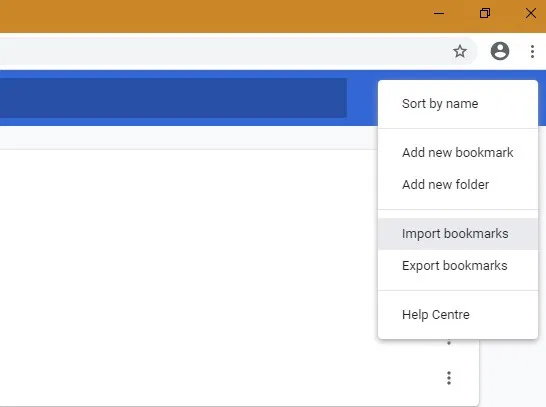 Chrome Bookmarks Import Bookmarks