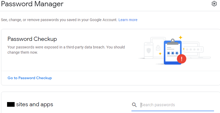 Chrome Password Breach Password Checkup 4
