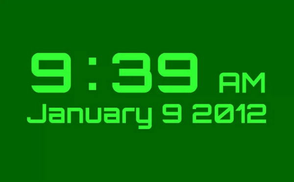 ChromeClocks-DigitalClock