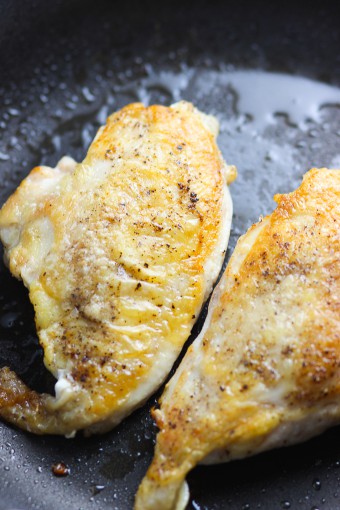 Pan fried Chicken Breast