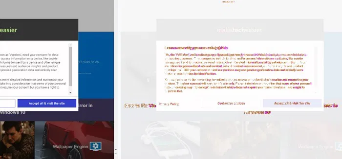 Comparium Find Differences Results