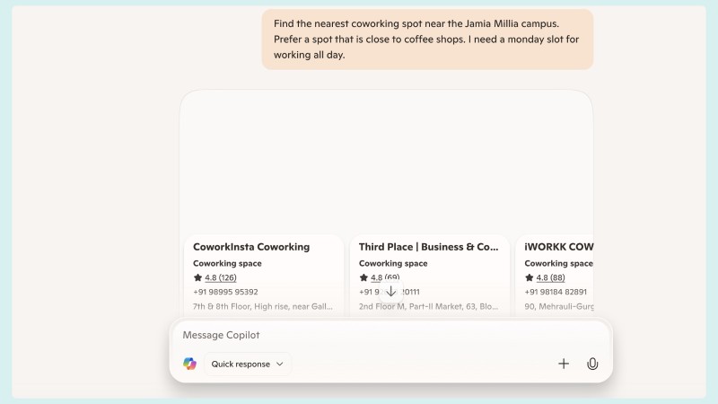 Using Copilot in Edge for looking up places. 