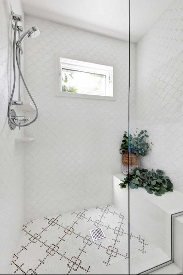 Shannon Ggem Design tiled shower