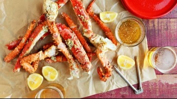 Crabs - Garlic Butter Baked Crab Legs