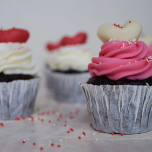 Valentine’s Day Cupcakes Σοκολάτας