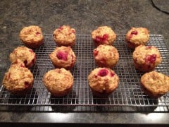 Cranberry Orange Muffins