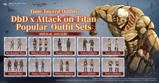 DbD AoT Outfits DbD AoT Outfits