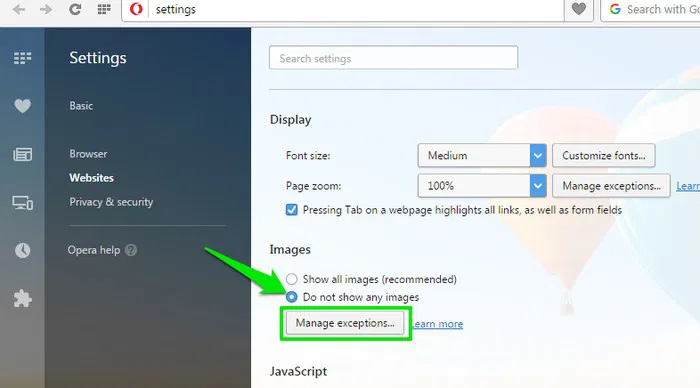 Disable-Images-in-Browser-Disable-Images-in-Opera