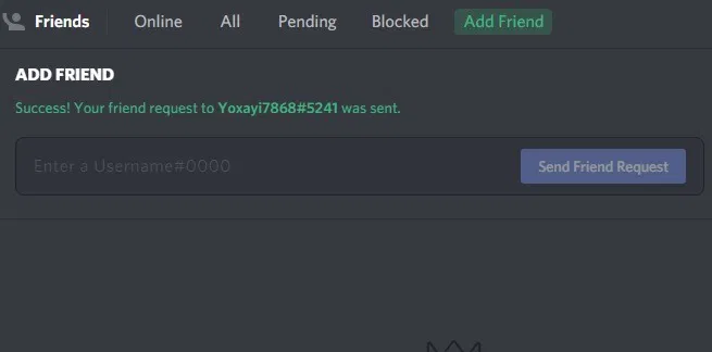 Discord Screenshare Success Sent