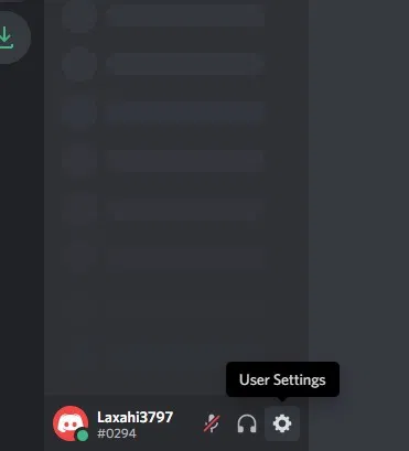 Discord Screenshare User Settings