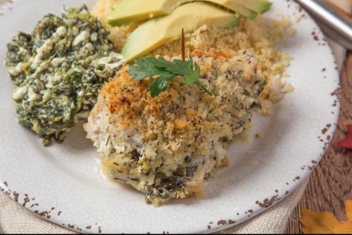 Spinach & Feta Stuffed Chicken Breast (Quick & Easy)