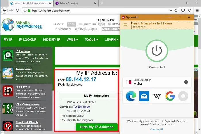 Doublevpn Tor Expressvpn