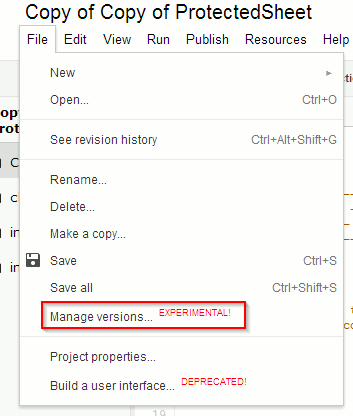 Open manage versions open-manage-versions