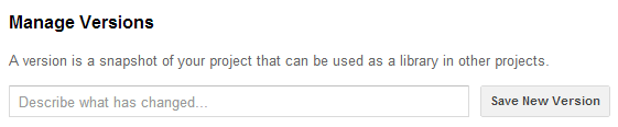 Save new version save-new-version