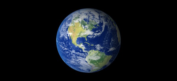 High quality rendering of the planet Earth.