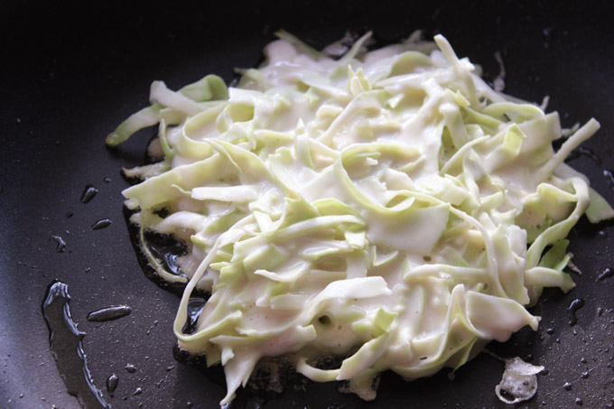  Cabbage Pancake