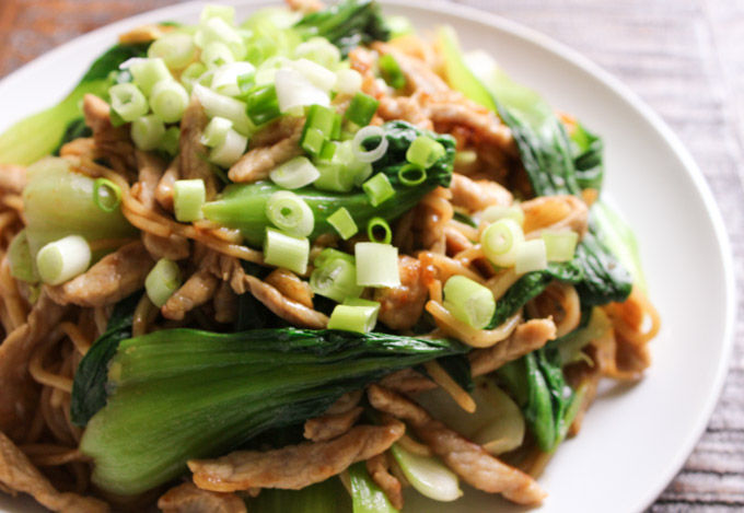 Easy Stir-fried Lo Mein