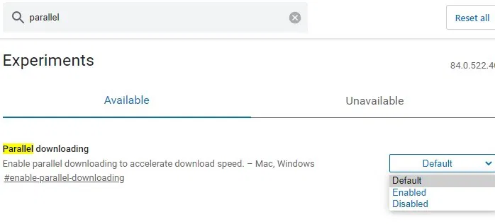 Edge Flags Parallel Downloading 1