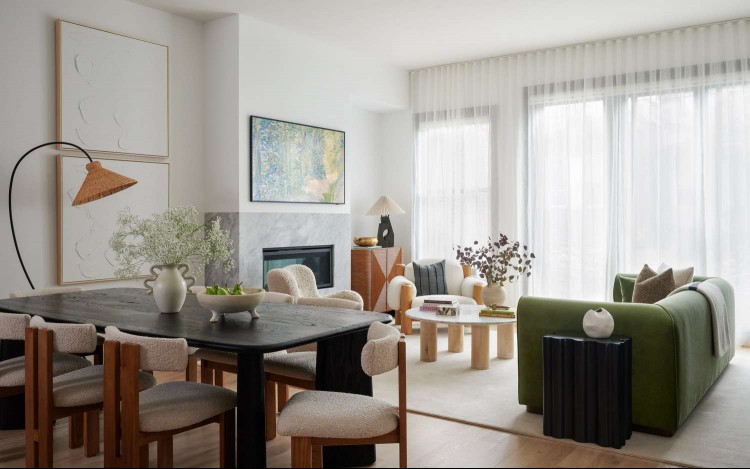 small living room dining room layout