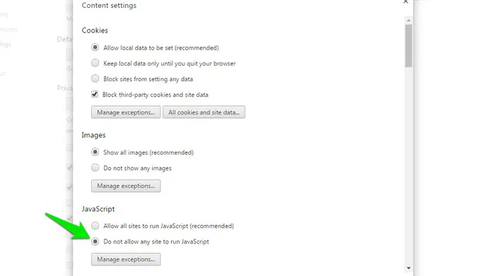 Enable-Right-Click-Disable-JavaScript-in-Chrome