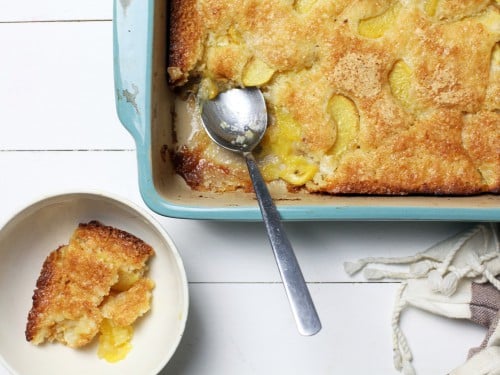 Fresh Peach Cobbler