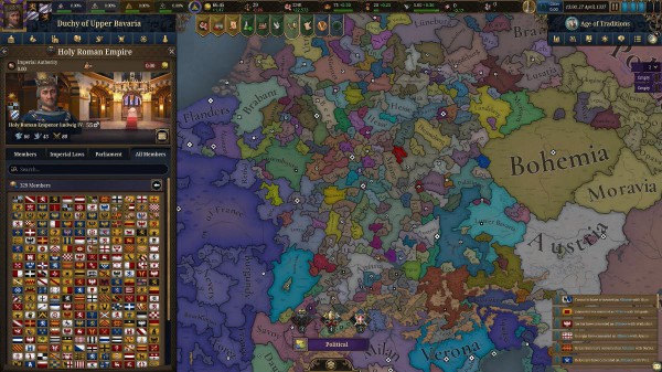 Europa Universalis 5 Map