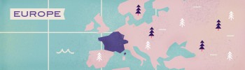 An illustration highlighting French-speaking countries, including France, Switzerland, Luxembourg and Belgium  Babbel
