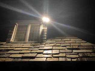 Is It Okay for Your Outdoor Lights to Shine in Your Neighbor's Windows? This Neighbor Thought So