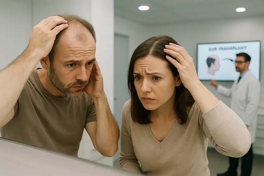 The Role of Stress in Hair Loss and How a Hair Transplant Can Help