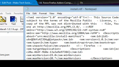 Easily Make Old Extensions Work with Current Version of Firefox