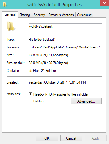 FP-Profile-Properties FP-Profile-Properties
