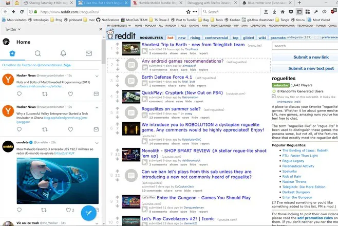 Firefox Social Extensions Twitter Sidebar