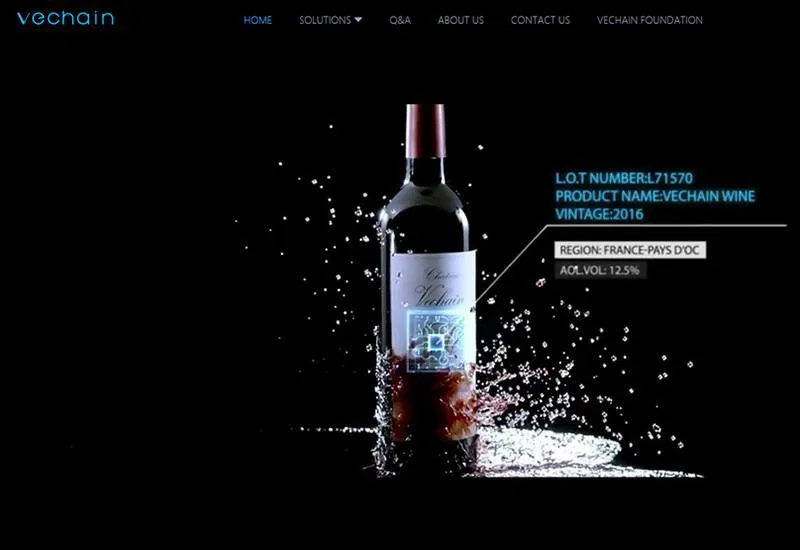 five-blockchains-vechain five-blockchains-vechain