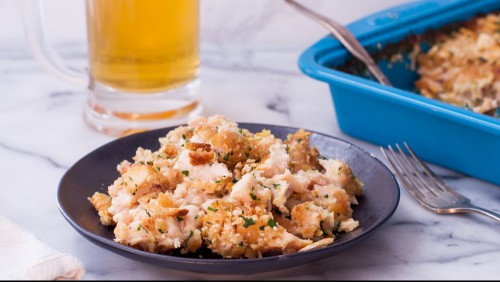 Easy Creamy Sour Cream Chicken Casserole