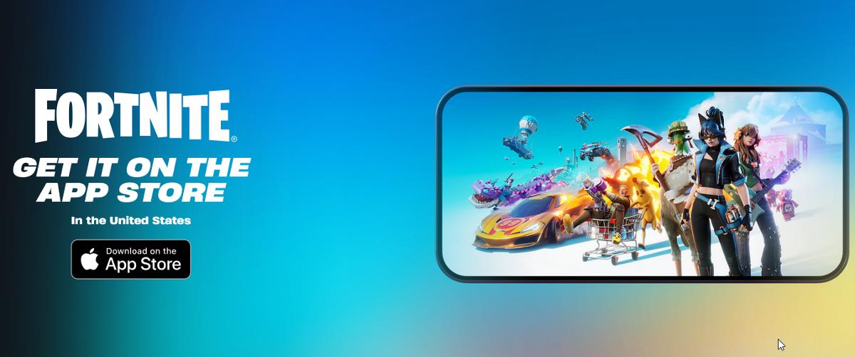 Fortnite is back on the iOS App Store