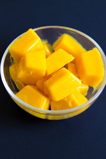 Mango Ice Cubes