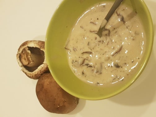 Homemade Cream of Mushroom Soup