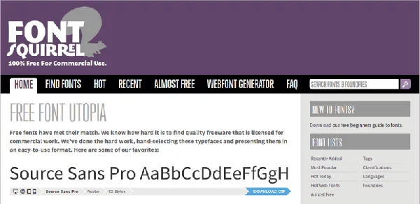 GetFonts-FontSquirrel-Homepage GetFonts-FontSquirrel-Homepage