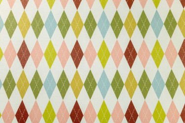 Harlequin print fabric