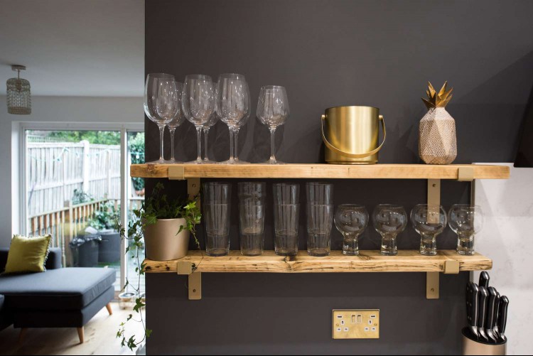 open shelving styling mistakes