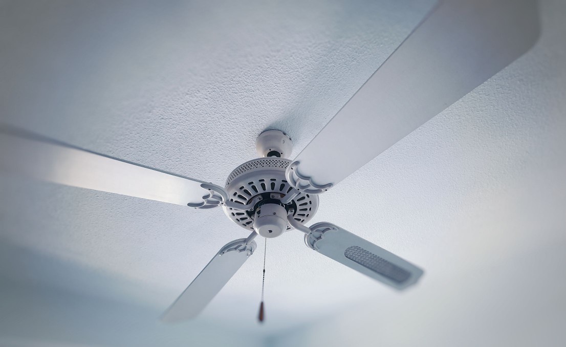 Ceiling fan - white