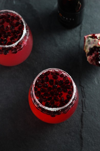 Pomegranate Prosecco Cocktails