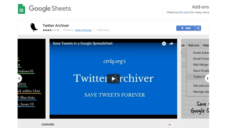 google-sheets-add-ons-twitter google-sheets-add-ons-twitter